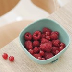 Silikonowa miseczka z przyssawką sage green / Beaba