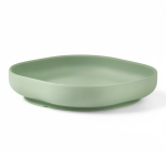 Silikonowy talerzyk z przyssawką sage green / Beaba