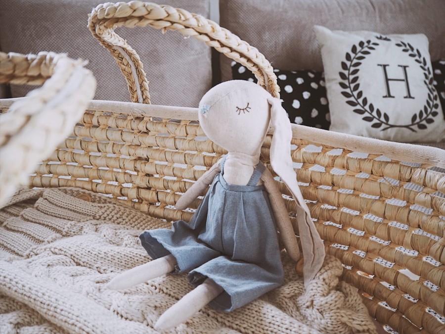 Kosz mojżesza Ahojbaby + materacyk / AhojBaby