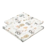 2-pak pieluszek 100% Bamboo Muślin -  ABC FARM / La Millou