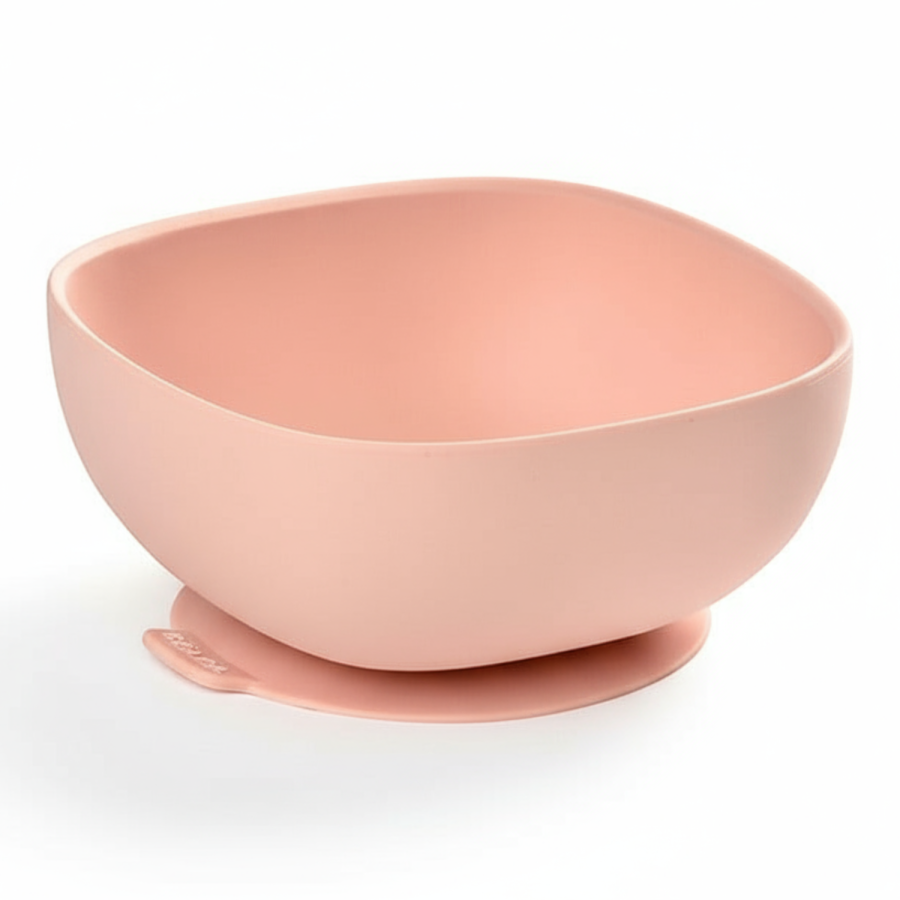 Silikonowa miseczka z przyssawką pink / Beaba