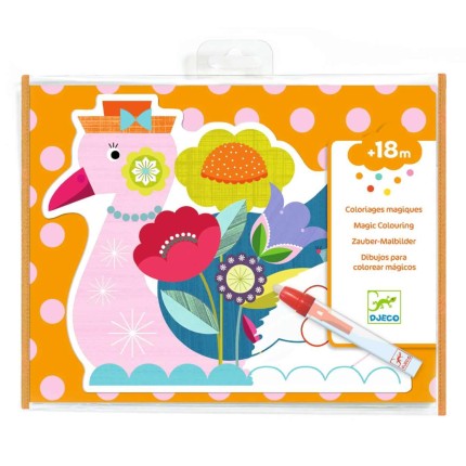 Wodne kolorowanki "Kolorowe zwierzątka" / Djeco DJ09069