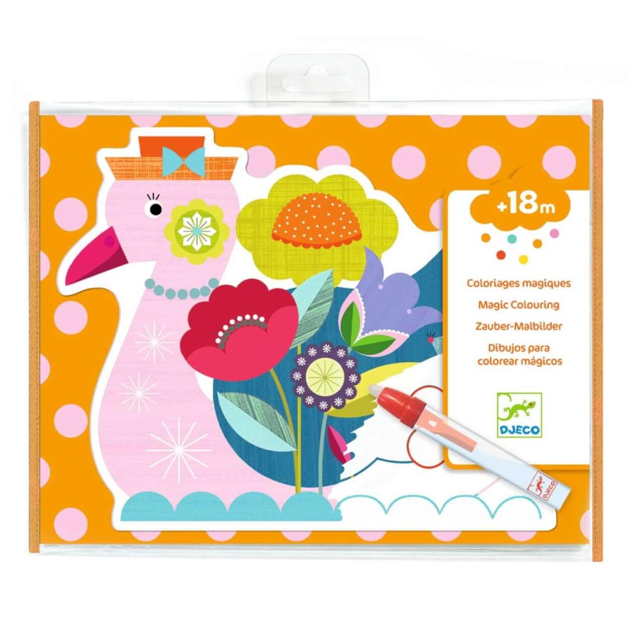 Wodne kolorowanki "Kolorowe zwierzątka" / Djeco DJ09069