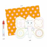 Wodne kolorowanki "Kolorowe zwierzątka" / Djeco DJ09069