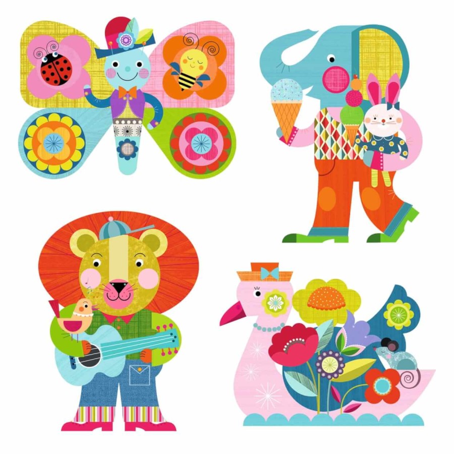 Wodne kolorowanki "Kolorowe zwierzątka" / Djeco DJ09069