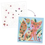 Zestaw artystyczny z piaskami - ŚWIATŁA OGRODU / Djeco DJ08680