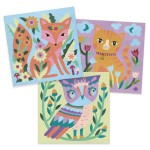 Zestaw artystyczny z piaskami - ŚWIATŁA OGRODU / Djeco DJ08680