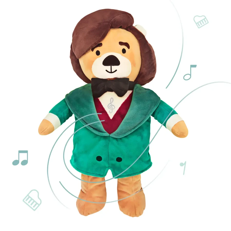 Miś Fryderyk - zabawka grająca muzykę Chopina