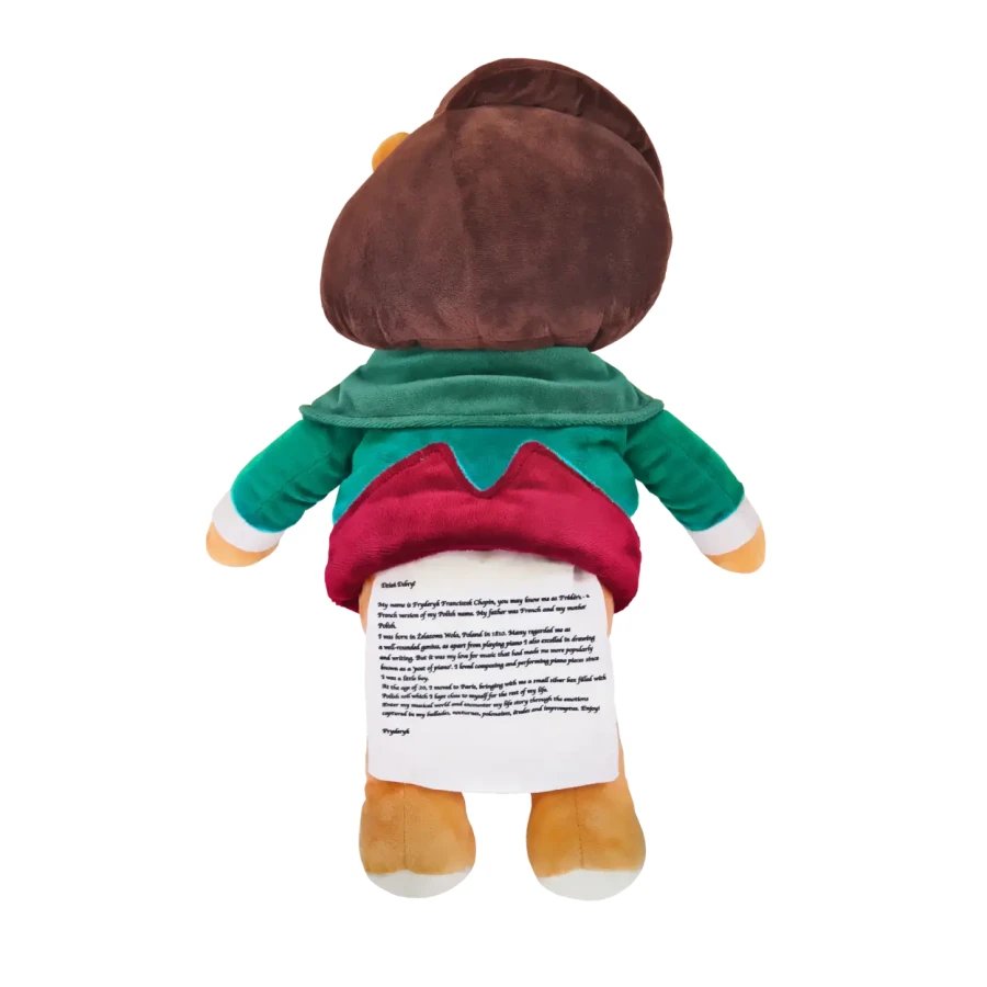 Miś Fryderyk - zabawka grająca muzykę Chopina