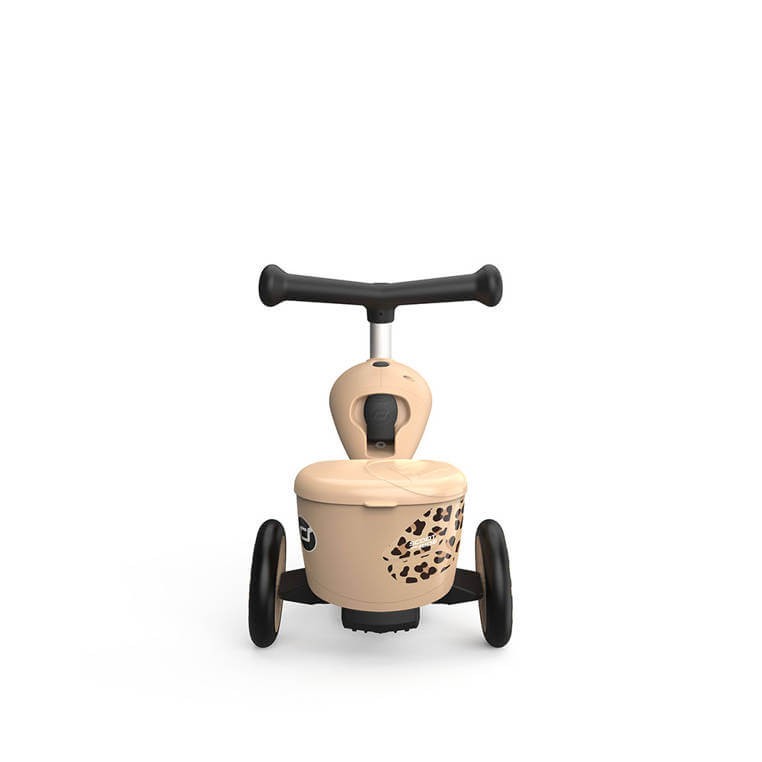 Highwaykick 1 Lifestyle 2w1 Jeździk i hulajnoga z zamykanym schowkiem 1-5 lat Leopard / Scootandride