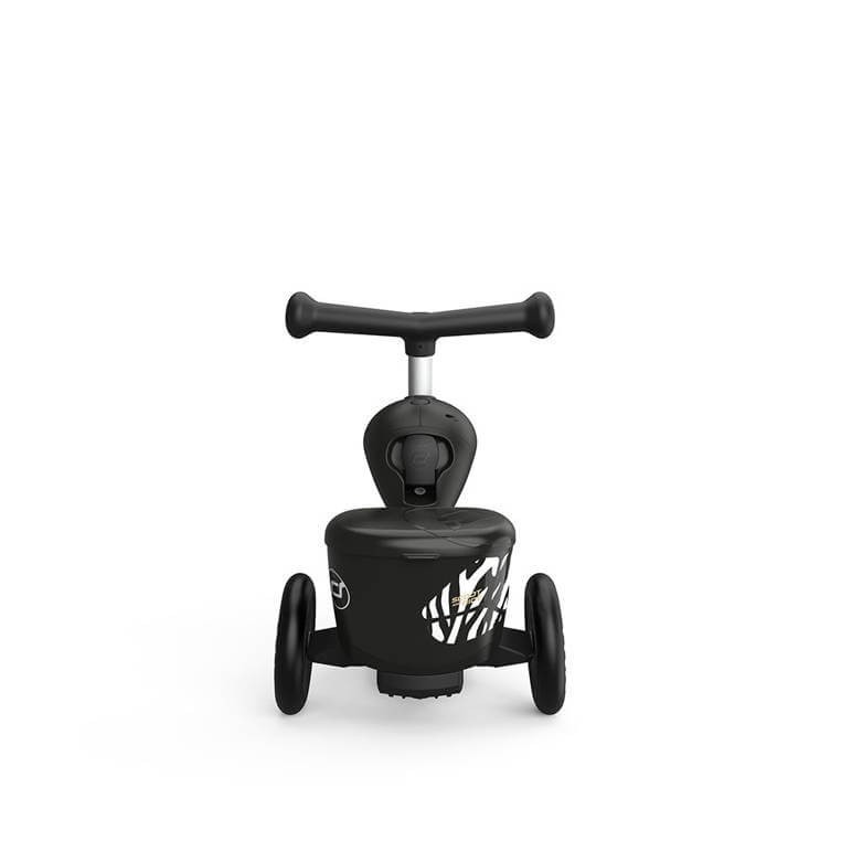 Highwaykick 1 Lifestyle 2w1 Jeździk i hulajnoga z zamykanym schowkiem 1-5 lat Zebra / Scootandride
