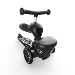 Highwaykick 1 Lifestyle 2w1 Jeździk i hulajnoga z zamykanym schowkiem 1-5 lat Zebra / Scootandride