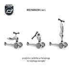 Highwaykick 1 Lifestyle 2w1 Jeździk i hulajnoga z zamykanym schowkiem 1-5 lat Zebra / Scootandride