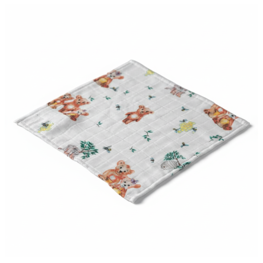 Pieluszka bambusowa Misie / bamboo-line