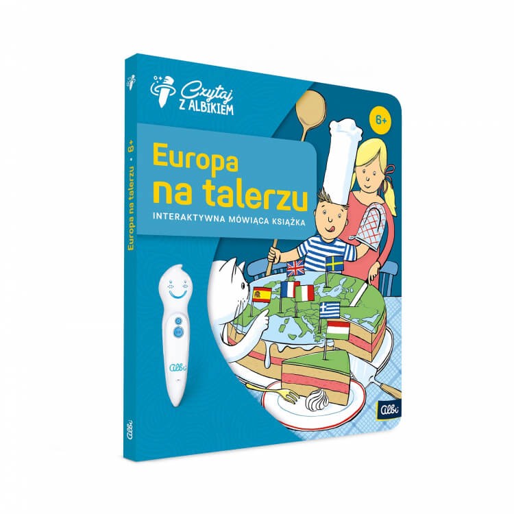 Książka Europa na talerzu / Czytaj z Albikiem