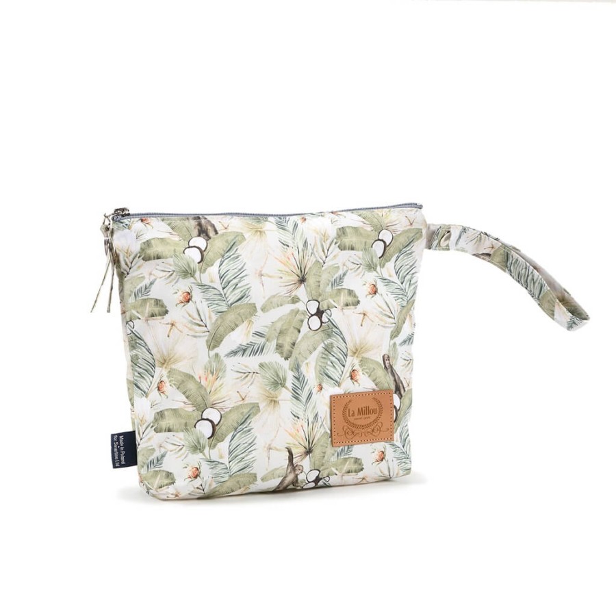 Wodoodporna kosmetyczka - BOHO PALMS LIGHT / La Millou