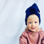 Turban Velvet Navy Blue RÓŻNE ROZMIARY / Looks by LUKS
