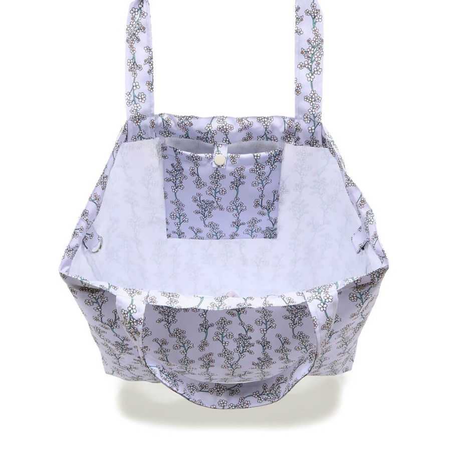 Shopper Bag z kieszonką - VERY PERI VIOLET / La Millou