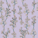 Kimono Bambusowe - VERY PERI VIOLET / La Millou