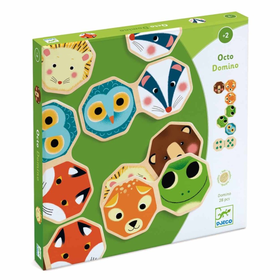 Drewniane Octo Domino / Djeco DJ01649