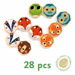 Drewniane Octo Domino / Djeco DJ01649