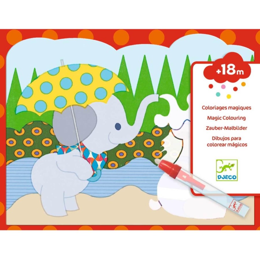 Wodne kolorowanki "Ukryte wyprawy" / Djeco DJ09065