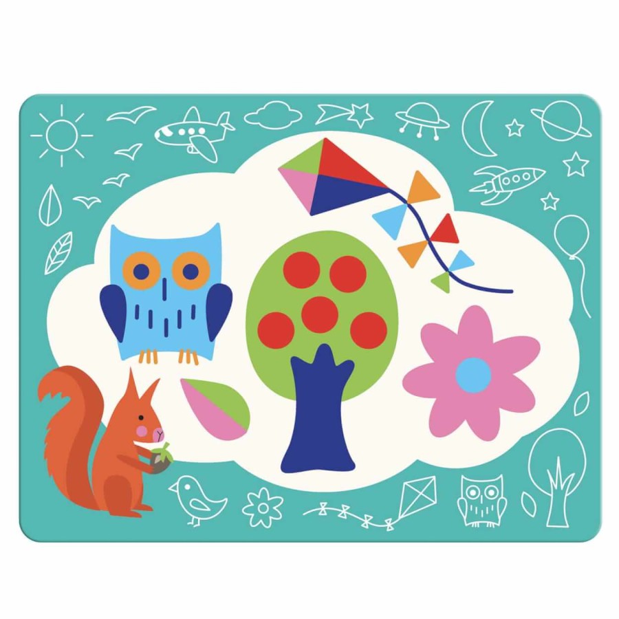 Wodne kolorowanki "Ukryte esy-floresy" / Djeco DJ09067