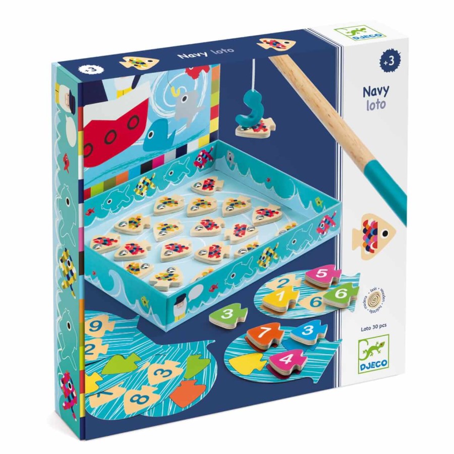 Zabawka edukacyjna NAVY LOTO / Djeco DJ01688