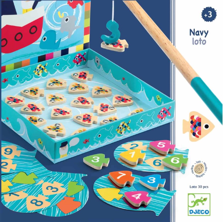 Zabawka edukacyjna NAVY LOTO / Djeco DJ01688
