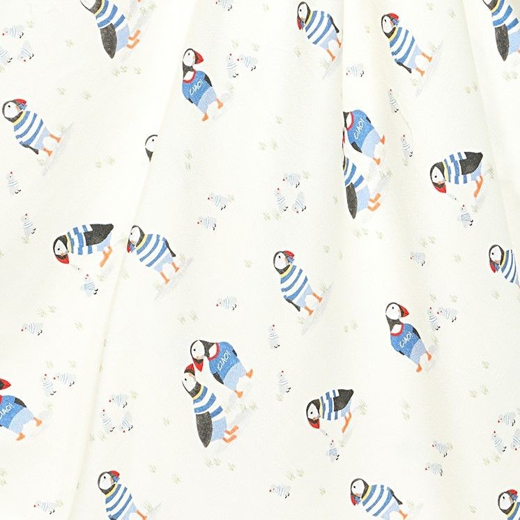2-pak pieluszek 100% Bamboo Muślin - PUFFIN / La Millou