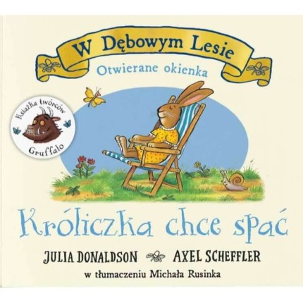 Króliczka chce spać. W Dębowym Lesie / Tekturka