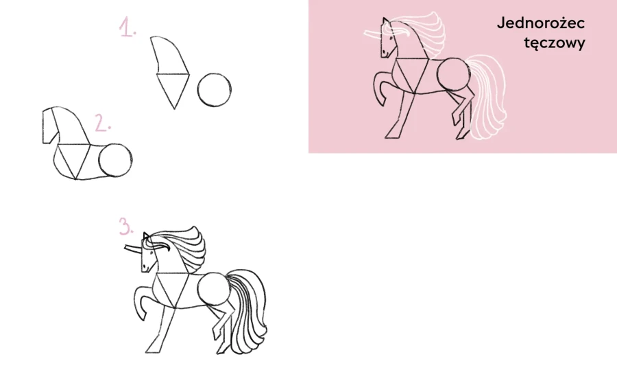 Umiem rysować konie, kucyki i jednorożce  / Wydawnictwo Kropka
