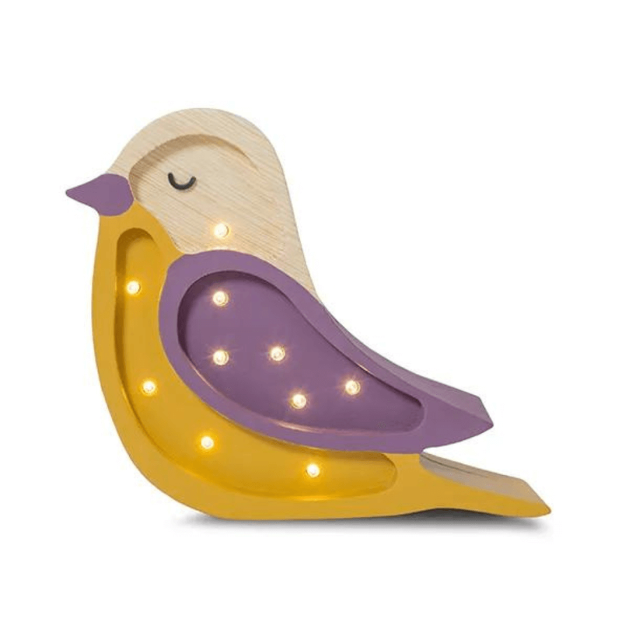 Lampa Little Lights Ptaszek Mini MAROON / Little Lights