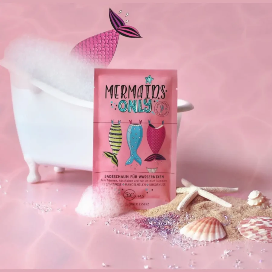 Mermaids only - pianka do kąpieli dla syren, 60g / Dresdner Essenz