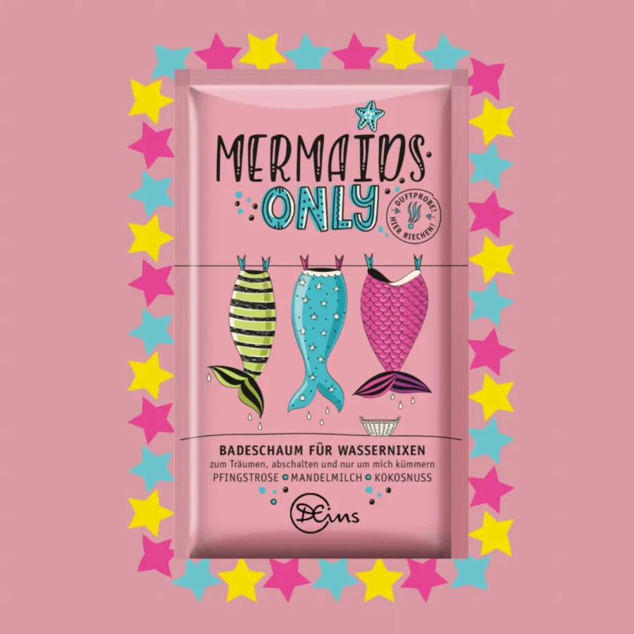 Mermaids only - pianka do kąpieli dla syren, 60g / Dresdner Essenz