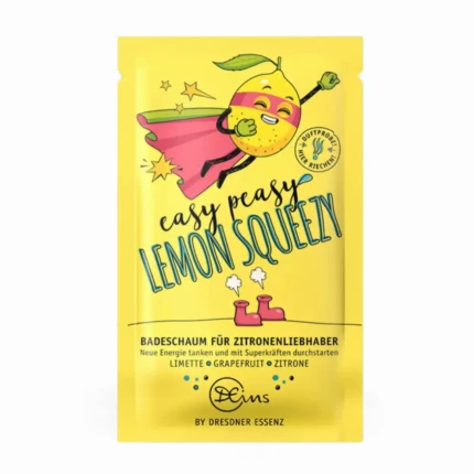 Easy peasy lemon squeezy - pianka do kąpieli dla miłośników cytryny, 60g / Dresdner Essenz