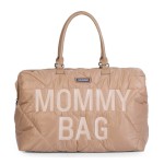 Torba Mommy Bag Pikowana Beżowa / Childhome CWMBBPBE