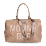 Torba Mommy Bag Pikowana Beżowa / Childhome CWMBBPBE
