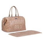 Torba Mommy Bag Pikowana Beżowa / Childhome CWMBBPBE