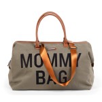 Torba Mommy bag Kanwas Khaki / Childhome CWMBBKA