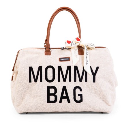 Torba Mommy Bag Teddy Bear White (Limited Edition) / Childhome CWMBBTW