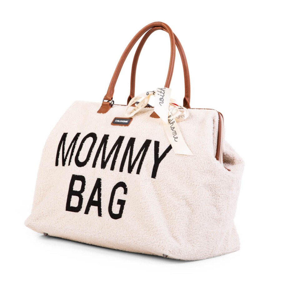 Torba Mommy Bag Teddy Bear White (Limited Edition) / Childhome CWMBBTW