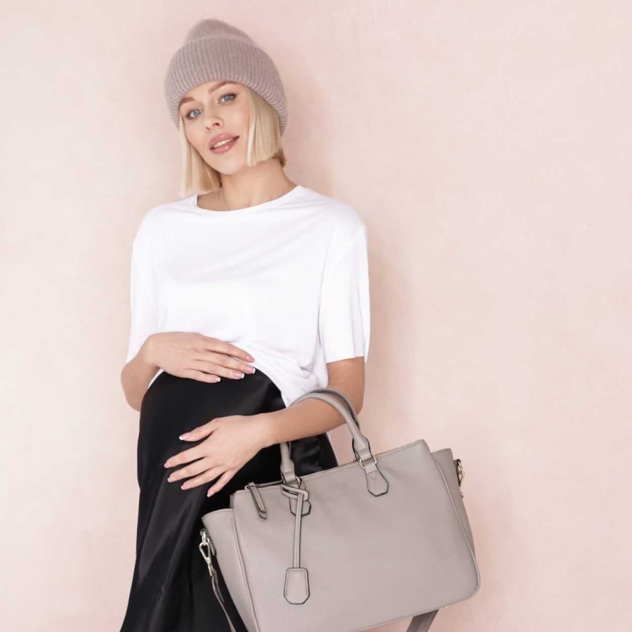 Torba dla mamy MILA stone grey / Joissy