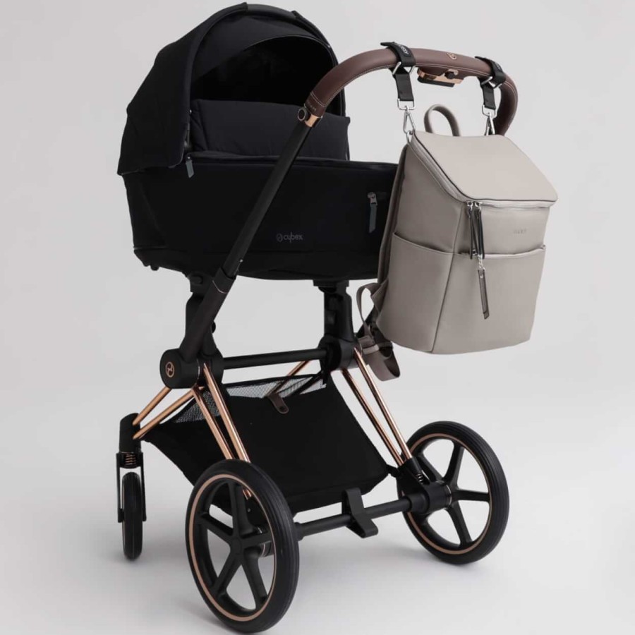 Plecak dla mamy ROOMY stone grey / Joissy