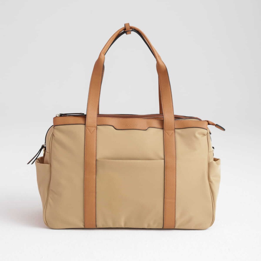 Torba do porodu i weekendowa dla mamy WEEKENDER beige / Joissy