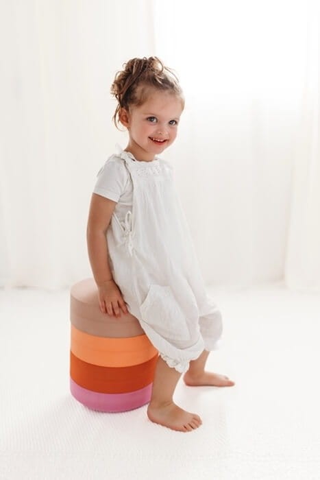 Zabawka Ruchowa Rainbow Chair Earth 5 elementów / Moes