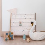 Stojak na Książki Recycled Terrazzo Cream / 3 Sprouts