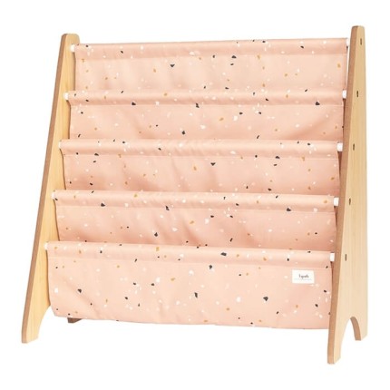 Stojak na Książki Recycled Terrazzo Clay / 3 Sprouts