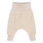 Dresiki welurowe - BEIGE / Pink no More