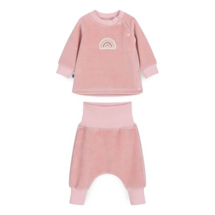 Dresiki welurowe - PINK / Pink no More